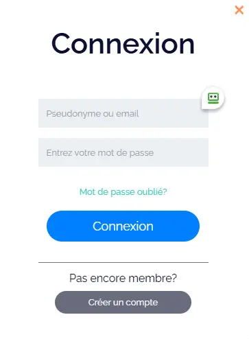 Connessione dei membri di 22Win Casino