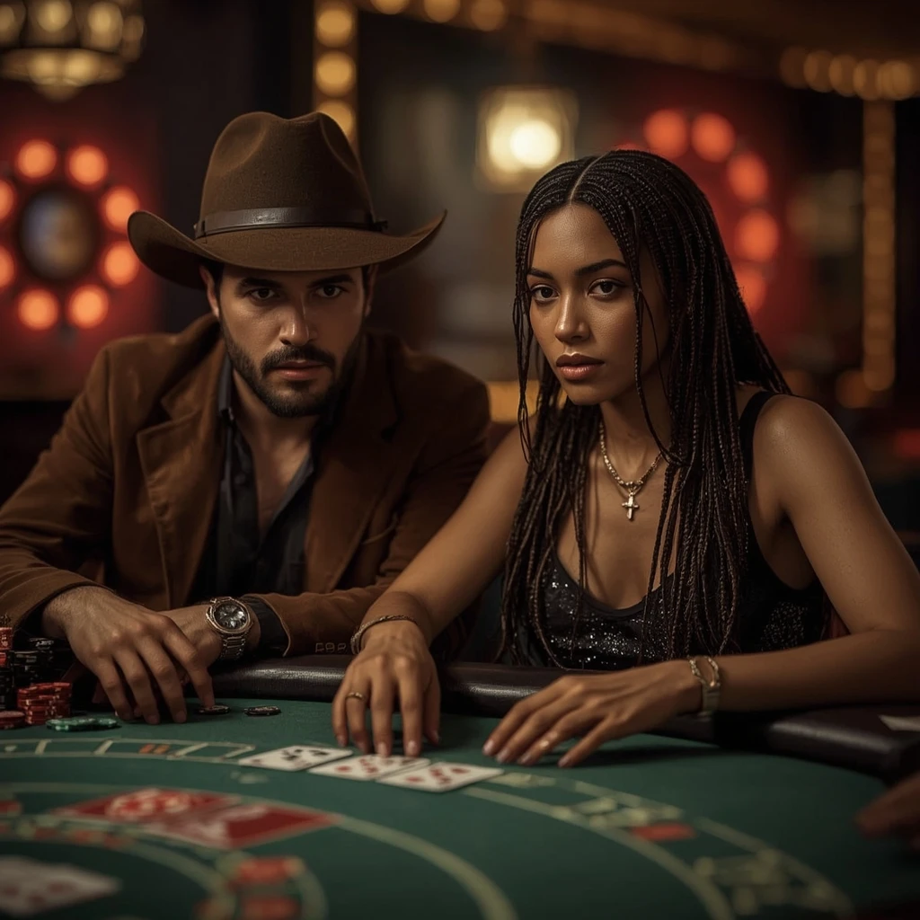 foto di due giocatori di poker 22Win Casino